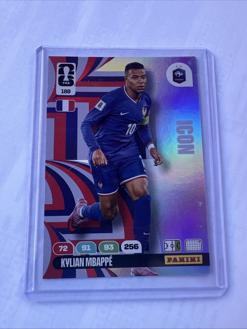 Panini Kylian Mbappe France 2026 FIFA World Cup Adrenalyn XL Icon #180